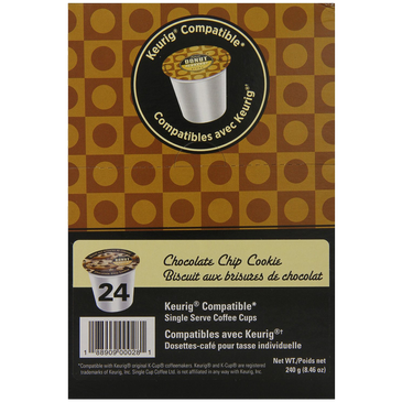 Authentic Donut Shop Blend Coffee Chocolate Chip Cookie