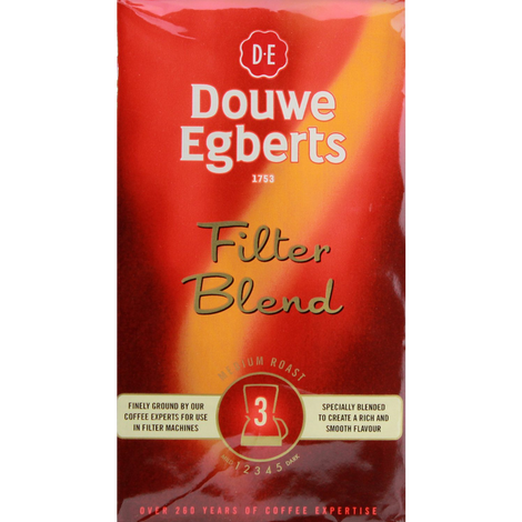 Douwe Egberts Douwe Egberts Filter Blend Ground Coffee Medium Roast