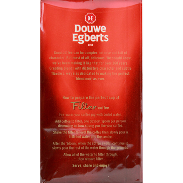 Douwe Egberts Douwe Egberts Filter Blend Ground Coffee Medium Roast