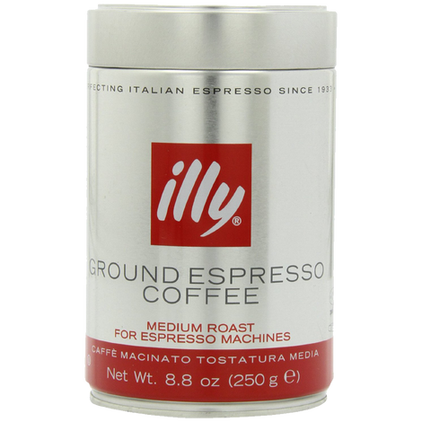 illy Caffe (Medium Roast Ground coffee Red Band)