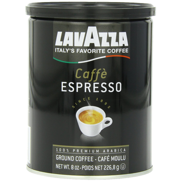 Lavazza Caffe Espresso - Ground Coffee 8-Ounce Cans