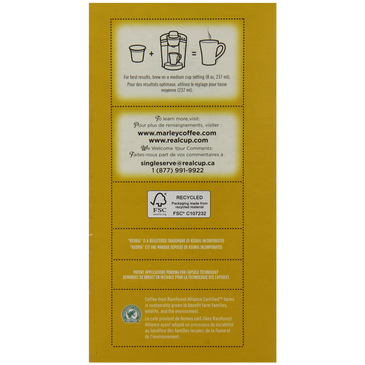 Marley Coffee Buffalo Soldier 24 Count